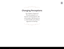 Tablet Screenshot of changing-perceptions.com